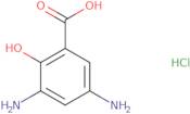 3,5-Diamino-2-hydroxybenzoic acid, hydrochloride