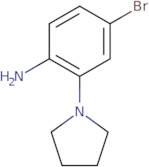 4-bromo-2-(pyrrolidin-1-yl)aniline