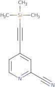 4-[2-(Trimethylsilyl)ethynyl]pyridine-2-carbonitrile