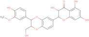 (2R,3R)-3,5,7-Trihydroxy-2-[3-(4-hydroxy-3-methoxyphenyl)-2-(hydroxymethyl)-2,3-dihydro-1,4-benzodioxin-6-yl]-2,3-dihydrochromen-4-o ne