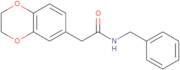 N-Benzyl-2-(2,3-dihydro-1,4-benzodioxin-6-yl)acetamide