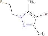 4-Bromo-1-(2-fluoroethyl)-3,5-dimethyl-1H-pyrazole