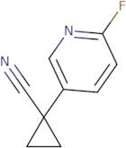 1-(6-Fluoro-pyridin-3-yl)-cyclopropanecarbonitrile