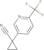 1-(6-Trifluoromethyl-pyridin-3-yl)-cyclopropanecarbonitrile