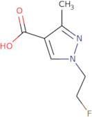 1-(2-Fluoroethyl)-3-methyl-1H-pyrazole-4-carboxylic acid