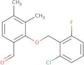 2-((2-Chloro-6-fluorobenzyl)oxy)-3,4-dimethylbenzaldehyde