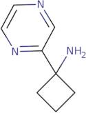 1-(Pyrazin-2-yl)cyclobutan-1-amine