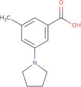 3-Methyl-5-(pyrrolidin-1-yl)benzoic acid