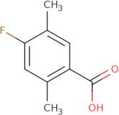 4-Fluoro-2,5-dimethylbenzoic acid