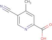 5-Cyano-4-methylpyridine-2-carboxylic acid