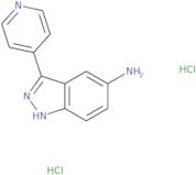 3-Pyridin-4-yl-1H-indazol-5-ylamine dihydrochloride