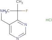 (4-(2-Fluoropropan-2-yl)pyrimidin-5-yl)methanamine hydrochloride