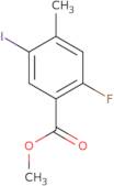 2-Fluoro-5-iodo-4-methyl-benzoic acid methyl ester