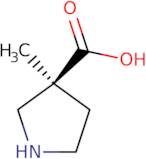 (S)-3-Methyl-pyrrolidine-3-carboxylic acid ee