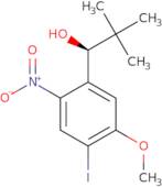 (S)-1-(4-Iodo-5-methoxy-2-nitrophenyl)-2,2-dimethylpropan-1-ol ee