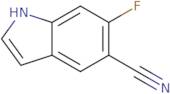 6-Fluoro-1H-indole-5-carbonitrile