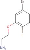 2-(5-Bromo-2-fluorophenoxy)ethan-1-amine