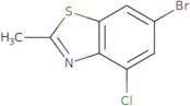 6-Bromo-4-chloro-2-methylbenzo[d]thiazole