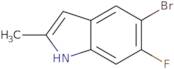 5-Bromo-6-fluoro-2-methyl-1H-indole