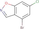 4-Bromo-6-Chloro-Benzo[D]Isoxazole