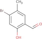 4-bromo-2-hydroxy-5-methylbenzaldehyde