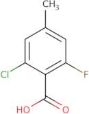 2-Chloro-6-fluoro-4-methylbenzoic acid