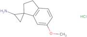 6'-Methoxy-2',3'-dihydrospiro[cyclopropane-1,1'-indene]-2-amine hydrochloride