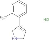 3-(2-Methylphenyl)-2,5-dihydro-1H-pyrrole hydrochloride