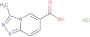 3-Methyl-[1,2,4]triazolo[4,3-a]pyridine-6-carboxylic acid hydrochloride