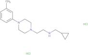 (Cyclopropylmethyl)({2-[4-(3-methylphenyl)piperazin-1-yl]ethyl})amine dihydrochloride