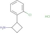 2-(2-Chlorophenyl)cyclobutan-1-amine hydrochloride