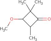 3-Methoxy-2,2,4-trimethylcyclobutan-1-one