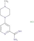 4-(4-Methylpiperazin-1-yl)pyridine-2-carboximidamide hydrochloride