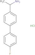 1-[4-(4-Fluorophenyl)phenyl]ethan-1-amine hydrochloride