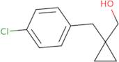 {1-[(4-Chlorophenyl)methyl]cyclopropyl}methanol