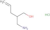 2-(Aminomethyl)pent-4-en-1-ol hydrochloride