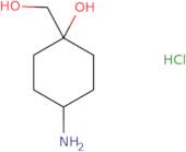 4-Amino-1-(hydroxymethyl)cyclohexan-1-ol hydrochloride