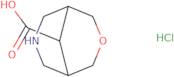 3-Oxa-7-azabicyclo[3.3.1]nonane-9-carboxylic acid hydrochloride