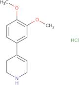 4-(3,4-Dimethoxyphenyl)-1,2,3,6-tetrahydropyridine hydrochloride