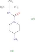 4-Amino-N-tert-butylpiperidine-1-carboxamide dihydrochloride