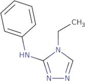 4-Ethyl-N-phenyl-4H-1,2,4-triazol-3-amine