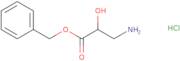 Benzyl 3-amino-2-hydroxypropanoate hydrochloride