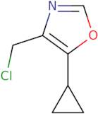 4-(Chloromethyl)-5-cyclopropyl-1,3-oxazole