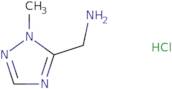 (1-Methyl-1H-1,2,4-triazol-5-yl)methanamine hydrochloride