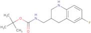 tert-Butyl N-[(6-fluoro-1,2,3,4-tetrahydroquinolin-3-yl)methyl]carbamate