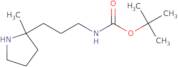 tert-Butyl N-[3-(2-methylpyrrolidin-2-yl)propyl]carbamate