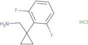 1-[1-(2,6-Difluorophenyl)cyclopropyl]methanamine hydrochloride