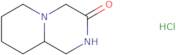 Octahydro-1H-pyrido[1,2-a]piperazin-3-one hydrochloride