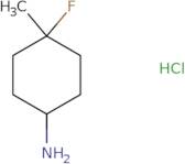 4-Fluoro-4-methylcyclohexan-1-amine hydrochloride