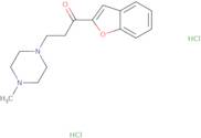 1-(1-Benzofuran-2-yl)-3-(4-methylpiperazin-1-yl)propan-1-one dihydrochloride